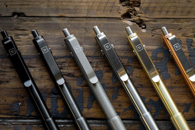 BIGiDESIGN Mini Click Pen - Brass