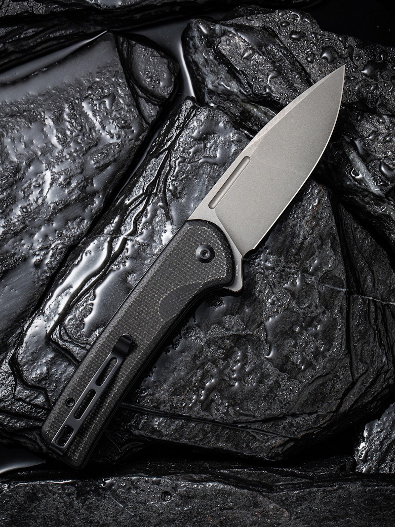 CIVIVI Altus EDC Knife - Wood Handle Nitro-V Blade