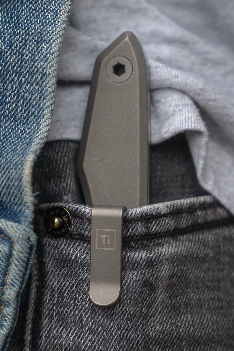 Ti Lookout Fixed Blade Knife